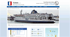 Desktop Screenshot of calais.com