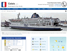 Tablet Screenshot of calais.com